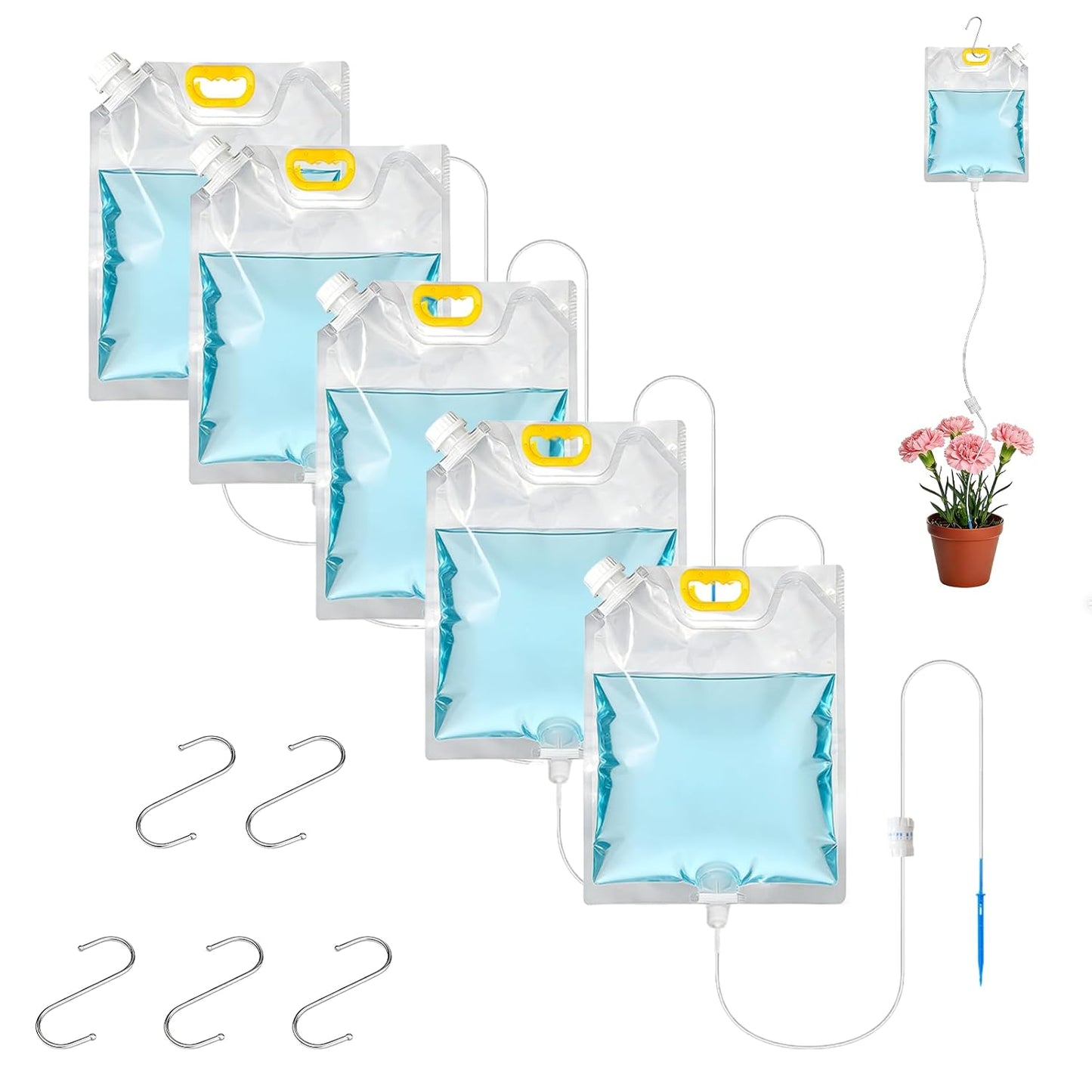 Kit d'arrosage goutte à goutte: 5 pièces, 5 L