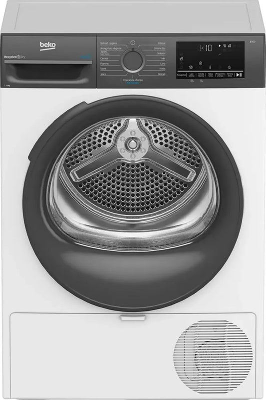 Sèche-linge BEKO 8KG Inverter avec Affichage Digital et Fonction Vapeur