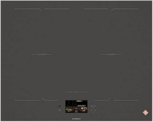 Plaque à Induction De Dietrich DPI4451GT, Design Moderne, Gris Foncé