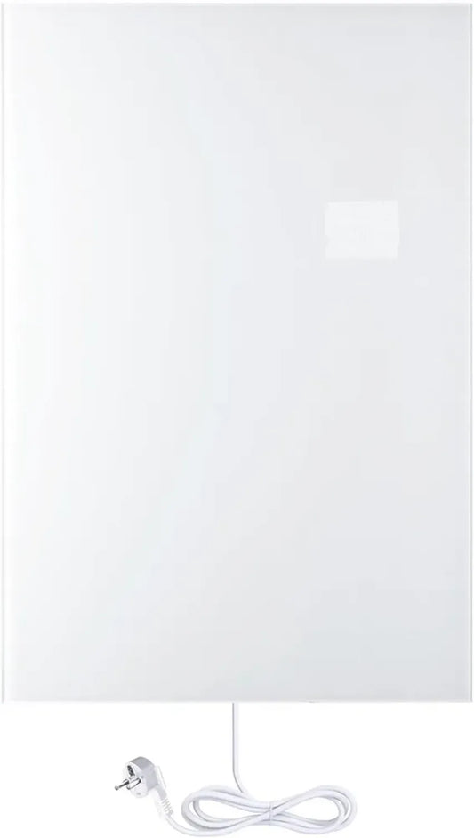 Radiateur Mural en Verre Céramique 600W - Chaleur Infrarouge