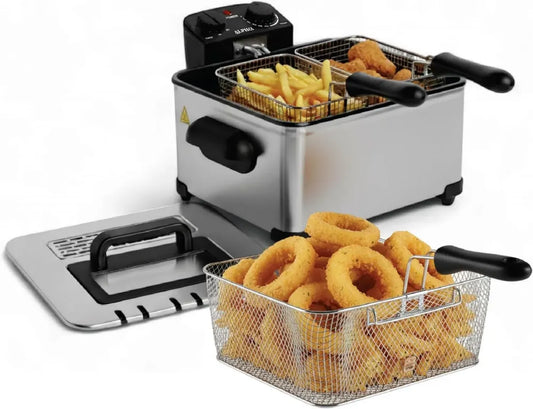 Friteuse Électrique en Acier Inoxydable 4,5 L - Alpha Living