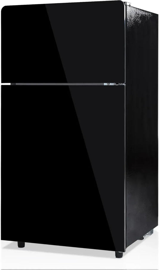 Mini réfrigérateur 72L avec congélateur, éclairage LED, silencieux, classe A++